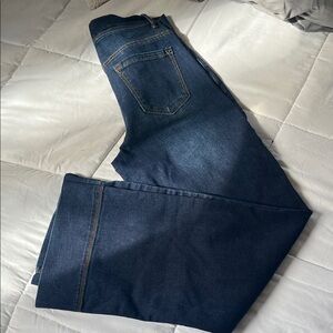 Women's Dark Blue Flare Jeans